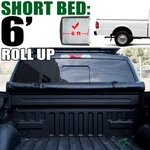Topline 1983-2011 Ford Ranger 6 Ft Bed Lock & Roll Up Vinyl Tonneau Cover. Fixed Price $145.00.