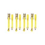 Trion Products Ratchet Tie Down Cargo Strap J-hook 1" X 15' 3300LBS Abs (4-PACK). Fixed Price $42.56.