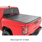 Rough Country Hard Tri-fold Flip Up Cover For Nissan Frontier W/ 60" Beds. Fixed Price $849.95.