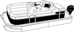 7.6OZ Boat Cover Avalon Paradise Elite 27 2013-2014. Fixed Price $1015.12.