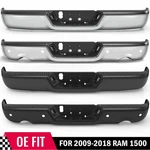 Chrome / Black Rear Bumper Assembly Fit 2009-2018 Dodge Ram 1500 10-12 2500 3500. Fixed Price $95.99.