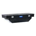 Uws 60" Angled Crossover Truck Tool Box (heavy Packaging) Gloss Black Aluminum. Fixed Price $757.95.
