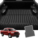 Tacoma 5FT Truck Bed Mat Aomsazto Fortoyota 2005-2023, Black. Fixed Price $104.19.