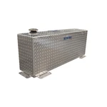 Better Built 37024153 36 Gal Vertical Transfer Tank Diamond Plate Aluminum Brite. Fixed Price $677.66.