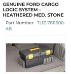 Ford Expedition Lincoln Navigator Cargo Logic System - Heathered Med. Stone. Fixed Price $99.99.