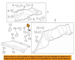 Gm Oem 10-16 Srx Quarter Panel Interior Trim-tie Down Hook 22853833. Fixed Price $44.16.