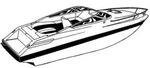 7.6OZ Boat Cover Chris Craft 25 Concept Cuddy I/o 1995-1997. Fixed Price $837.72.