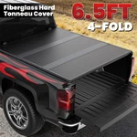 4-FOLD 6.5FT Frp Truck Bed Tonneau Cover For 2007-13 Chevy Silverado Gmc Sierra. Fixed Price $375.78.