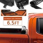 6.5'/78" For 2019-2020 Silverado/sierra 1500 Lock & Roll Up Soft Tonneau Cover. Fixed Price $131.99.