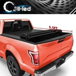 5.5FT 4-FOLD Soft Tonneau Cover 2015- 2026 Ford F-150 F150 Truck Bed W/ Lamp. Fixed Price $146.99.