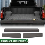 11 Thru 16 Ford F250 F350 Flex Step Tailgate Molding 3PC Set King Ranch. Fixed Price $78.59.