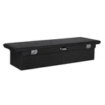 Uws EC10402 Gloss Black Aluminum 66" Foam Filled Lid Low Profile Truck Tool Box. Fixed Price $926.17.