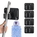 Jamend Clxp 4-PACK Broom Holder With Heavy Duty Hooks, Upgraded Stainless Ste.... Fixed Price $16.96.
