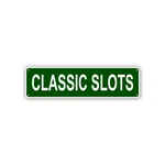 Classic Slots Notice Wall Art Decor Novelty Street Aluminum Metal Sign. Fixed Price $11.99.