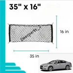 35" 16" Double Heavy Cargo Net Envelope Nissan Maxima 2009-2022. Fixed Price $15.45.