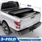 3FOLD Tonneau Cover Truck Bed For 05-25 Nissan Frontier 09-14 Suzuki Equator 5FT. Fixed Price $139.89.