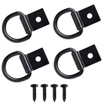 4 Pcs Rings Tie Down Anchors Hooks For Floor Trucks Rv Campers Vans Atv Suv.... Fixed Price $15.63.