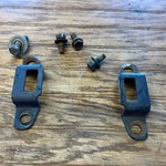 Nissan D21 Hardbody Pickup Truck Bed Tail Gate Strikers Pair 87-97. Fixed Price $49.99.