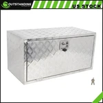 Aluminum 36"X 18"X18" Storage Tool Box W/2X Chain For Truck Garage Home Office. Fixed Price $204.81.