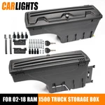 Left+right Truck Bed Storage Box Tool Fit For 02-18 Dodge Ram 1500 2500 3500. Fixed Price $164.35.
