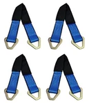 Mytee Products (4 Pack 2" 36" Heavy Duty Tie Down Axle Straps With D-ring A.... Fixed Price $34.23.