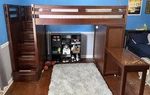 Rooms To Go Bunk Bed For Kids Twin Over Full. Fixed Price $325.00.