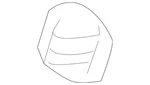 Genuine Nissan Seat Back Panel Cover 88639-EA002. Fixed Price $24.97.