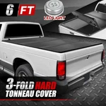 3-FOLD 6FT Truck Bed Tonneau Cover For 2016-2023 Toyota Tacoma Waterproofing. Fixed Price $307.00.