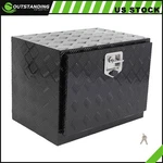 Aluminum Storage Tool Box W/ 2X Chain For Truck Garage Home Office 24"X 17"X18". Fixed Price $119.69.