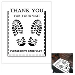 White Paper Floor Mats 12PCS Temporary Cars Protector Vehicles Disp.... Fixed Price $15.42.