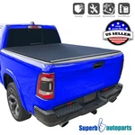For 2009-2018 Dodge Ram 1500 5.6FT 5'7" Bed Soft Vinyl Roll Up Tonneau Cover. Fixed Price $129.98.
