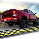 OPT7 Redline 48"TRIPLE Led Tailgate Light Bar Sequential Turn Signal Brake Amber. Fixed Price $84.99.