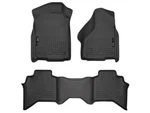 Husky Weatherbeater Custom Fit Floor Mats Black For Dodge Ram 1500 2500 3500. Fixed Price $189.90.