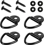 4 Pack Cargo Tie-down V-ring ANCHORS,2 Inch Diameter Steel Bolt. Fixed Price $12.50.