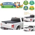 Soft Locking Roll Up Truck Bed Tonneau Cover, Compatible With 2015-2025 F150,.... Fixed Price $305.99.