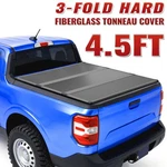 4.6FT Hard 3-FOLD Frp Tonneau Cover 2022-2026 Ford Maverick Truck Bed W/ Led. Fixed Price $339.99.