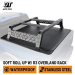 Soft Roll-up Tonneau Cover With Rack 03 For 2009-2026 Ram 1500 5.7FT Truck Bed. Fixed Price $944.10.