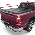 5FT 4-FOLD Low-profile Tonneau Cover For 2016-2023 Toyota Tacoma Truck Bed. Fixed Price $549.99.