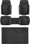 Amazon Basics 4-PIECE Heavy Duty Pvc Floor Mats With Cargo Liner And Black. Fixed Price $64.39.
