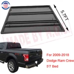 For 2009-2018 Dodge Ram Crew Cab 5'7 5'8 Bed Tri-folding Pro Tonneau Tonno Cover. Fixed Price $499.97.
