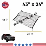 43" X 24" Floor Trunk Cargo Net For Nissan Kicks (2017-2025) Luggage Holder. Fixed Price $18.95.