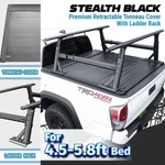 5.8FT Stealth Black Premium Mrb Retract Tonneau Cover For 2007-26 Sierra +RACK01. Fixed Price $2248.00.