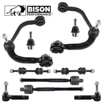 Bison Performance 10PC Front Upper Control Arm Sway Bar Tie Rod End Kit Ford. Fixed Price $156.95.