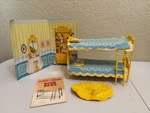 Vintage Skipper Skooter Go Together Bunk Bed Furniture (1965) Barbie Complete. Fixed Price $145.00.