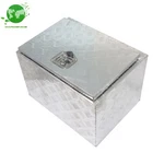 24" 17" 18" Silver Aluminum Underbody Tool Box With Lock For Rv Trailer Truck. Fixed Price $79.95.