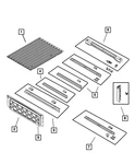 Genuine Mopar D Pillar Reinforcement Right 68658292AA. Fixed Price $69.79.