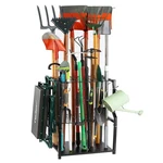 Garden Tool Organizer,yard Rack Heavy Duty,standing For Garage Corner,ga.... Fixed Price $57.81.