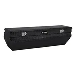 Uws Gloss Black Aluminum 55" Wedged Angled Utility Chest Box TBC-55-WN-BLK. Fixed Price $873.95.