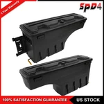 Truck Bed Storage Tool Box Left + Right Swing Case For 05-22 Toyota Tacoma. Fixed Price $181.59.