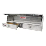 Westin Brute Contractor Topsider 72IN Aluminum Tool Box With Drawers And Doors. Fixed Price $848.99.